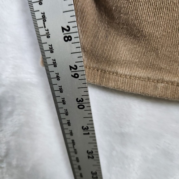 Bullhead Denim Co Slim‎ Jeans 36x32 Tan Stretch Twill Pants Made in Vietnam - Picture 5 of 9